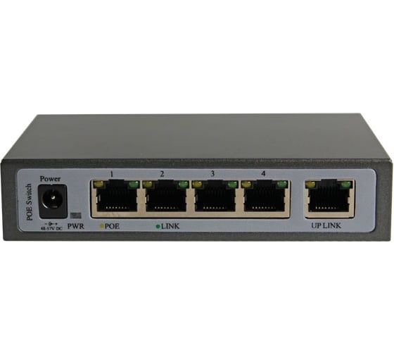 Poe коммутатор ComOnyx, 4 poe + 1 uplink, co-swp5, 200-025 1