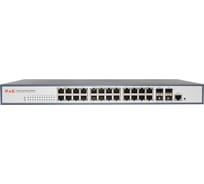 Poe коммутатор ComOnyx, управляемый гигабитный, 24 poe + 4 sfp, poe 400w, l2+, co-swp24gfm, 200-032