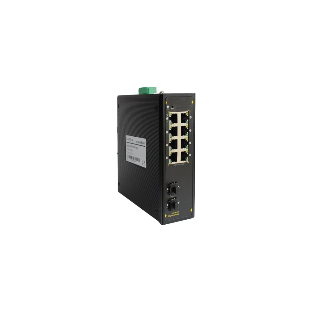 Коммутатор ComOnyx промышленный, гигабитный, с креплением на din рейку ...