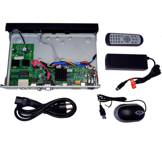 Видеорегистратор ComOnyx poe ,сетевой, 4 канальный, co-rni0401pai НФ-00000448