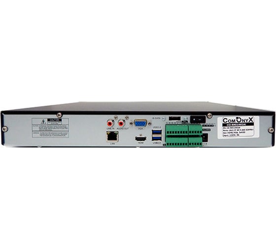 Видеорегистратор ComOnyx сетевой, 16 канальный, co-rni1602ai НФ-00000112