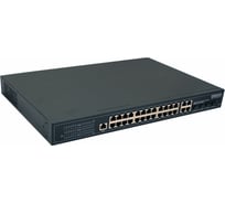 Управляемый коммутатор OSNOVO SW-8244/L(400W) L2 PoE Gigabit Ethernet на 24 RJ45 PoE + 4 x GE Combo Uplink порта sct1274
