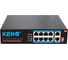 Коммутатор Keno на 10 портов KN-SW802POE+ 1