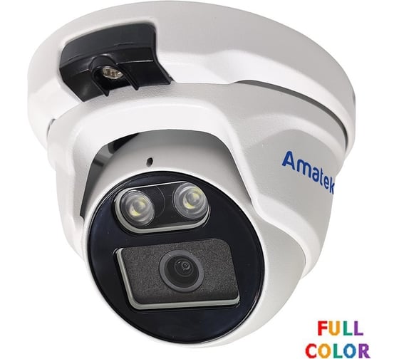 Купольная ip видеокамера Amatek Ac-idv502mfsx2.8 мм full color 7000861