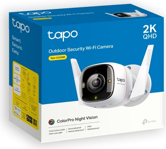 Уличная камера видеонаблюдения с поддержкой Wi-Fi TP-Link Tapo C325WB