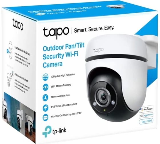 Уличная поворотная Wi-Fi камера TP-Link Tapo C500