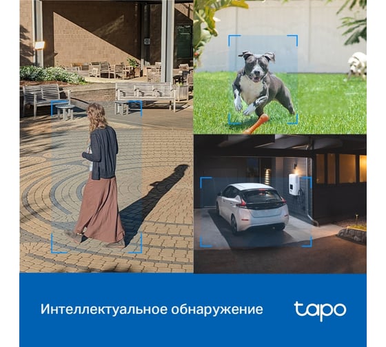 Уличная поворотная камера видеонаблюдения с поддержкой Wi-Fi TP-Link Tapo C520WS
