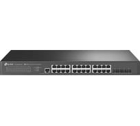 Управляемый коммутатор TP-Link JetStream уровня 2+ с 24 портами 2,5 Гбит/с и 4 портами SFP+ 10 Гбит/с TL-SG3428X-M2