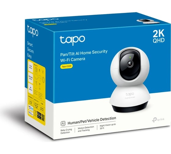 Домашняя поворотная Wi-Fi камера TP-Link Tapo C220