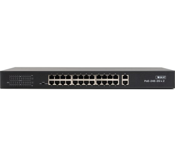 Коммутатор Бастион skat poe-24e-2g v.2 4077