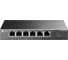 Настольный коммутатор TP-Link с 6 гигабитными портами (3 порта PoE+, 1 порт PoE++) TL-SG1006PP 1