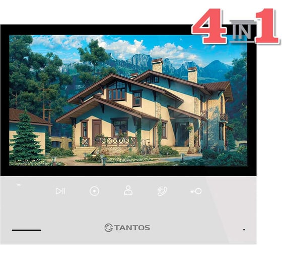 Монитор цветного видеодомофона Tantos Selina HD M 00-00204451