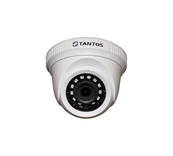 Внутренняя купольная видеокамера Tantos TSc-E2HDf (2.8) 00-00110038