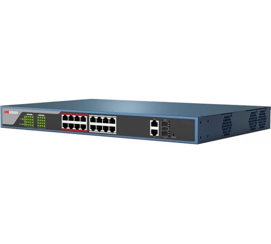 Коммутатор Hikvision Ethernet, PoE DS-3E0318P-E/M B УТ-00017150 1