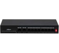 Коммутатор poe DAHUA DH-PFS3010-8ET-65