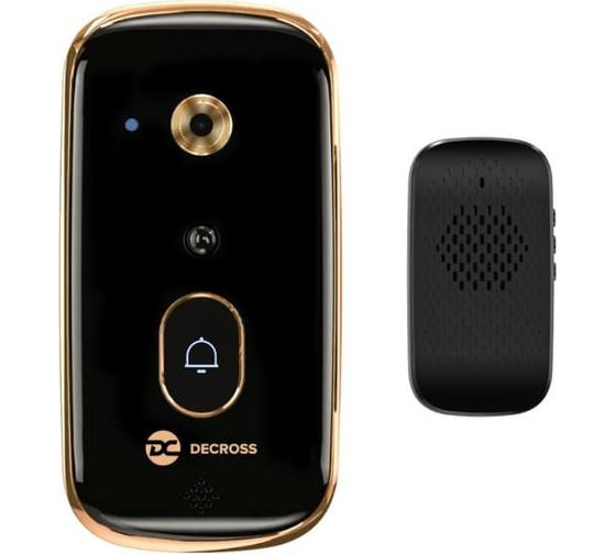 Беспроводной дверной звонок DECROSS x10 с камерой DX1020230000000
