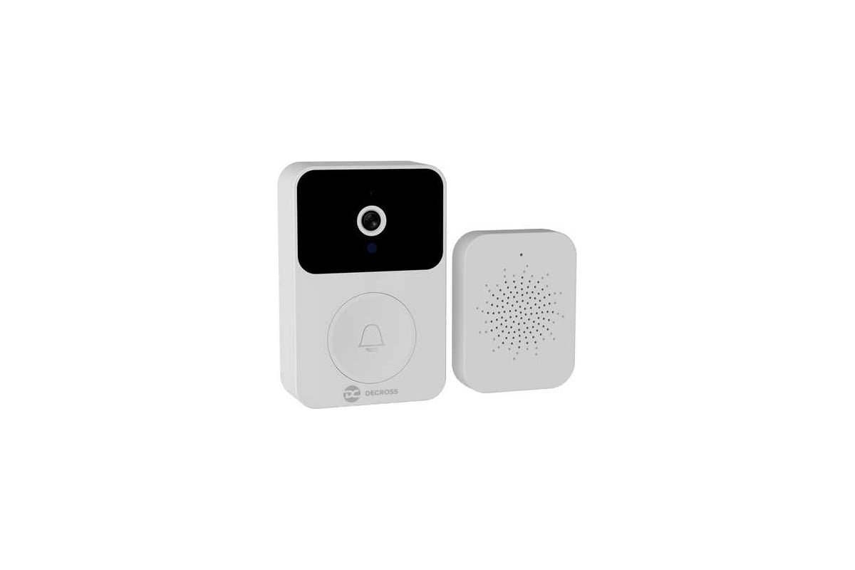 Умный дверной звонок DECROSS x9 smart doorbell DX9202300000000 - выгодная  цена, отзывы, характеристики, фото - купить в Москве и РФ