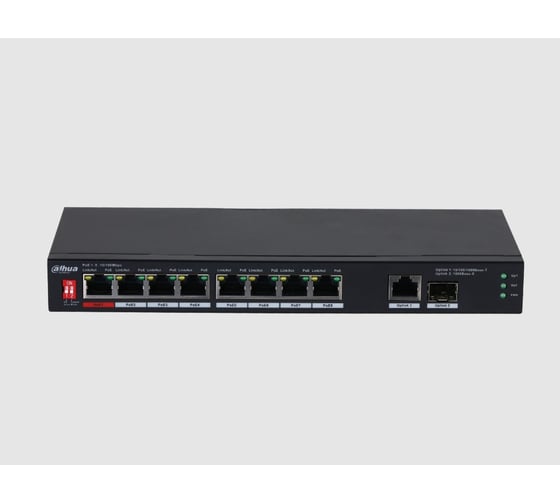 Коммутатор poe DAHUA DH-PFS3110-8ET1GT1GF-96