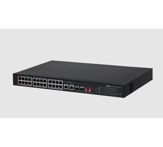 Коммутатор poe DAHUA DH-PFS3226-24ET-240