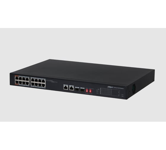 Коммутатор poe DAHUA DH-PFS3218-16ET-135