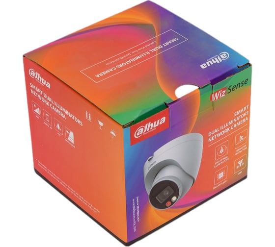Купольная IP-видеокамера DAHUA с фиксированным объективом DH-IPC-HDW2249TP-S-IL-0360B