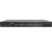 Коммутатор управляемый Amatek an-sgm28p24r l2 28-портовый 7000698