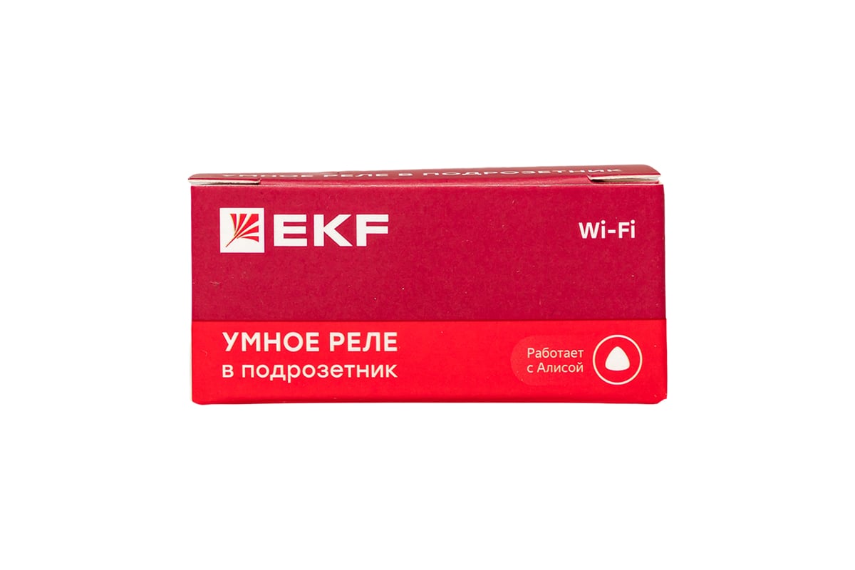 Умное реле 2-канальное EKF в подрозетник wi-fi connect ssh-2g-wf - выгодная  цена, отзывы, характеристики, фото - купить в Москве и РФ