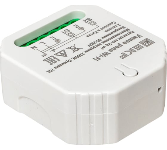 Умное реле 2-канальное EKF в подрозетник wi-fi connect ssh-2g-wf
