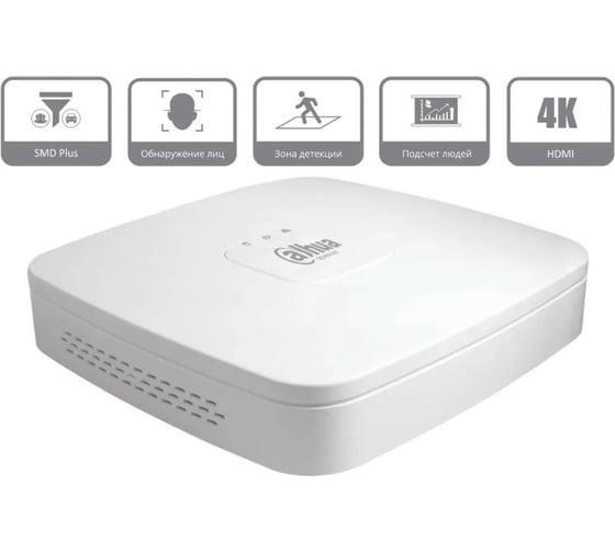 Видеорегистратор 16-ти канальный Dahua DHI-NVR4116-4KS2/L