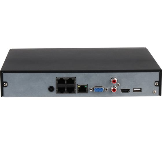 IP видеорегистратор 4-х канальный Dahua с PoE с аналитикой DHI-NVR2104HS-P-I