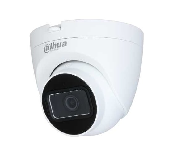 Видеокамера купольная Dahua HDCVI с фиксированным объективом DH-HAC-HDW1200TRQP-A-0280B-S5