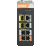 Коммутатор PoE Dahua DH-PFS4207-4GT-DP