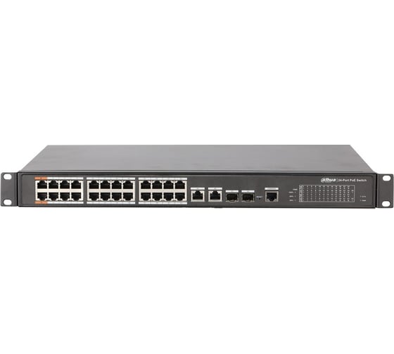 Коммутатор PoE Dahua DH-PFS4226-24ET-360 1