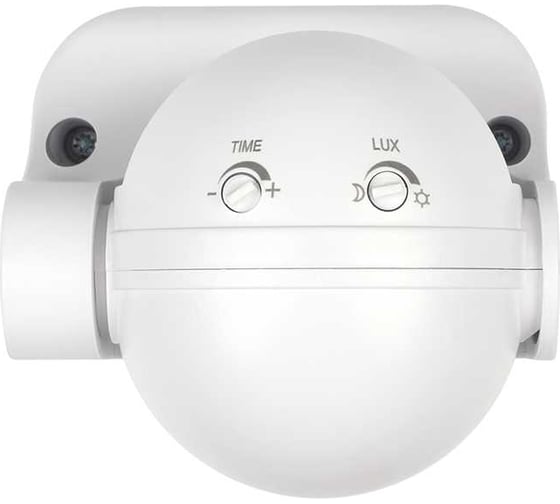 Датчик движения Jazzway PMS-IR 009 1200Вт 180 град. 12м WH белый IP44 5012912
