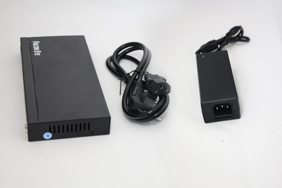 Сетевой коммутатор Falcon Eye 5 портов FE-104POE-S 00-00104429 ...