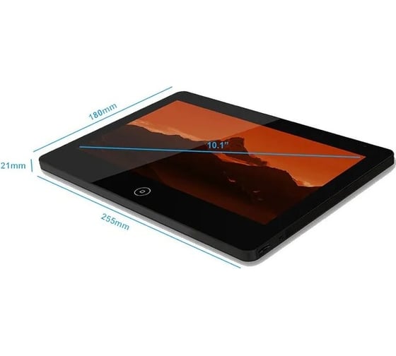 IP-домофон FOX 10” IPS LCD (1024x600), WIFI, LAN, POE FX-IVD100WPE (проксима 10B)