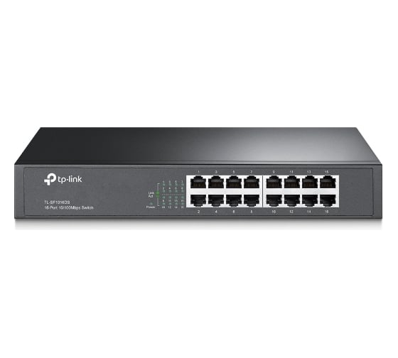 Неуправляемый коммутатор TP-Link 16x100Mb TL-SF1016DS 1