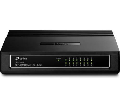 Неуправляемый коммутатор TP-Link 16x100Mb TL-SF1016D