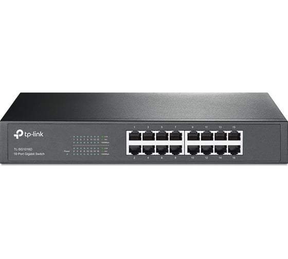 Неуправляемый коммутатор TP-Link 16G TL-SG1016D 1