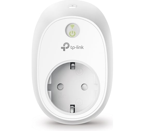 Умная розетка TP-Link EU VDE Wi-Fi белый HS110 1