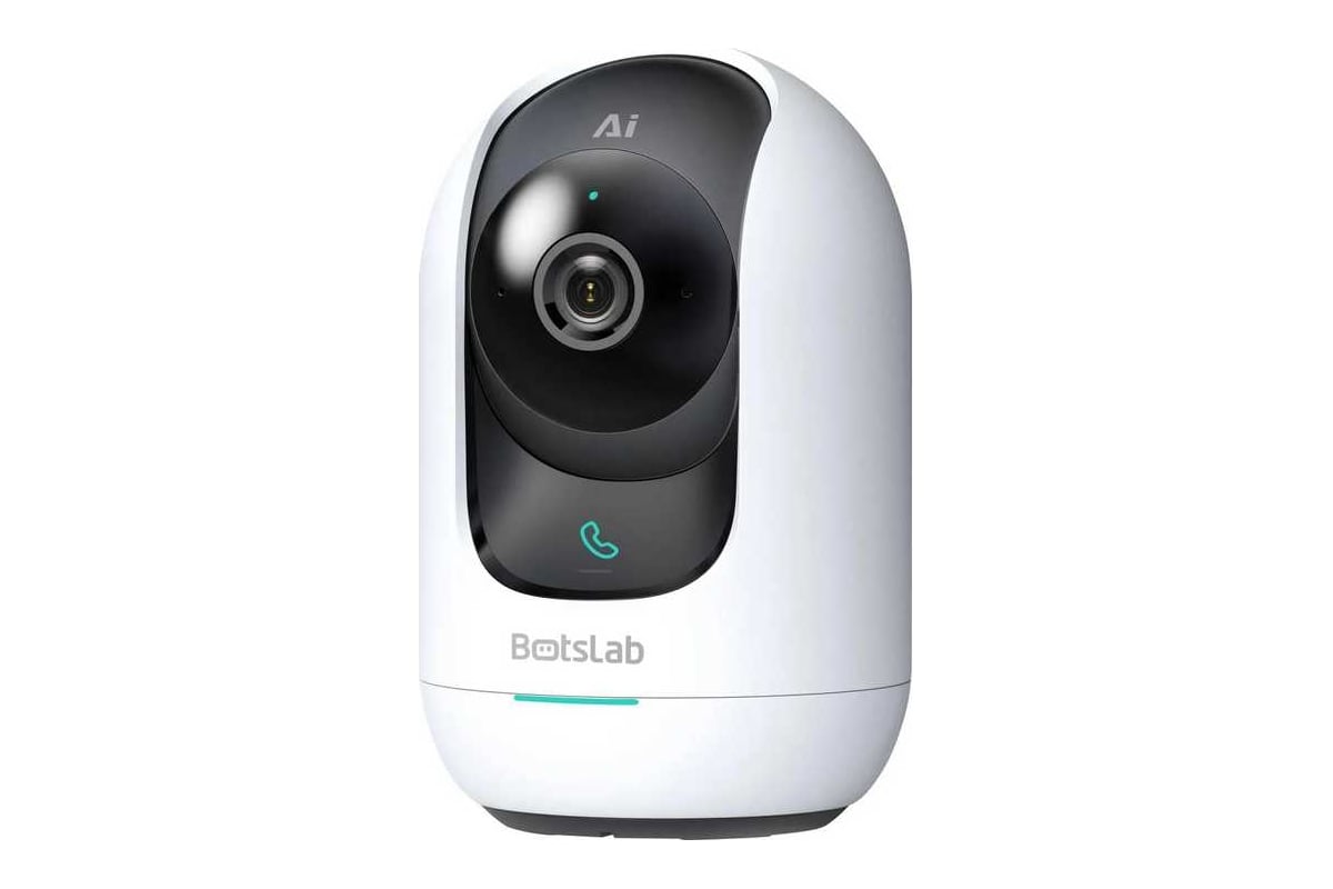 Внутренняя поворотная камера видеонаблюдения Botslab Indoor Camera 2 Pro  C221 - выгодная цена, отзывы, характеристики, фото - купить в Москве и РФ