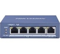 Коммутатор Hikvision Ethernet, PoE DS-3E0505P-E/M УТ-00024301