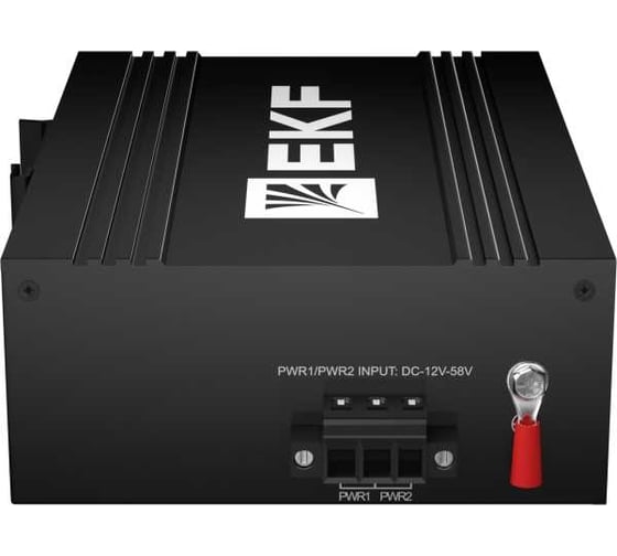 Промышленный неуправляемый коммутатор EKF U-16T, 16 портов 10/100Base-T(X) RJ45, монтаж на динрейку TSX TSX-U-16T