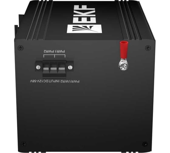 Промышленный неуправляемый коммутатор EKF U-2GX/SFP-16GT, 2 порта 1000Base-X SFP, 16 портов 10/100/1000Base-T(X) RJ45, монтаж на динрейку TSX TSX-U-2GX/SFP-16GT