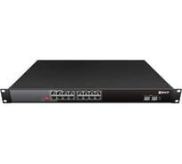 Промышленный неуправляемый коммутатор EKF U-2GX/SFP-16GTP-R, 2 порта 1000Base-X SFP, 16 портов 10/100/1000Base-T(X) RJ45 c PoE, монтаж в 19" стойку TSX TSX-U-2GX/SFP-16GTP-R