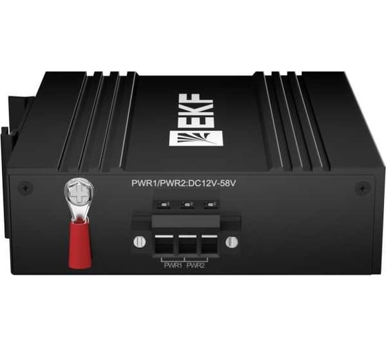 Промышленный неуправляемый коммутатор EKF U-5T, 5 портов 10/100Base-T(X) RJ45, монтаж на динрейку TSX TSX-U-5T