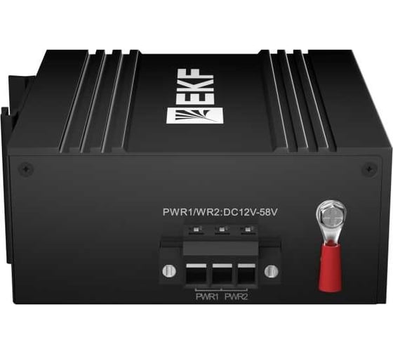 Промышленный неуправляемый коммутатор EKF U-8T, 8 портов 10/100Base-T(X) RJ45, монтаж на динрейку TSX TSX-U-8T