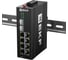 Промышленный управляемый коммутатор EKF уровня L2 , 2 порта 2.5G Base-X SFP, 8 портов 10/100/1000Base-T(X) RJ45, монтаж на динрейку TSX TSX-ML2-2GH/SFP-8GT 1