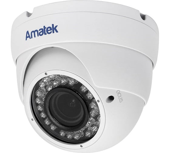 Видеокамера мультиформатная купольная Amatek AAC-HDV503VA 2.8-12 мм AoC+Микр. 7000888 1