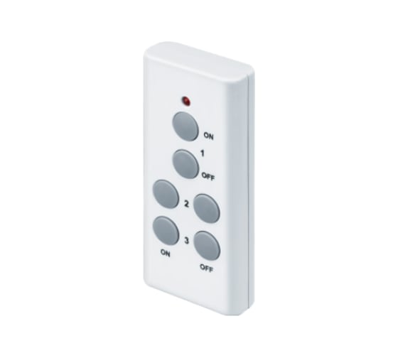 Розетка с пультом радиоуправления Navigator NRC-S1-1V1-WH, 2500Вт 61757